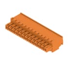 WEIDMULLER - Connettori per circuito stampato, 160V, 17.5A, Passo 3.81mm, 1.5mm², 13 poli, Collegamento a vite, Box BCZ 3.81/13/270 SN OR BX.