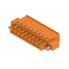 WEIDMULLER - Connettori per circuito stampato, 160V, 17.5A, Passo 3.81mm, 1.5mm², 9 poli, Collegamento a vite, BCZ 3.81/09/270F SN OR BX. 1940530000