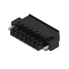 WEIDMULLER - Connettori per circuito stampato, 160V, 17.5A, Passo 3.81mm, 1.5mm², 7 poli, Collegamento a vite, Box BCZ 3.81/07/270F SN BK BX.