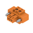 WEIDMULLER - Connettori per circuito stampato, 160V, 17.5A, Passo 3.81mm, 1.5mm², 2 poli, Collegamento a vite, Box BCZ 3.81/02/180F SN OR BX.
