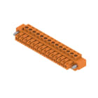 WEIDMULLER - Connettori per circuito stampato, 160V, 17.5A, Passo 3.81mm, 1.5mm², 14 poli, Collegamento a vite, Box BCZ 3.81/14/180F SN OR BX.