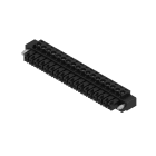 WEIDMULLER - Connettori per circuito stampato, 160V, 17.5A, Passo 3.81mm, 1.5mm², 18 poli, Collegamento a vite, Box BCZ 3.81/18/180F SN BK BX.