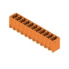 WEIDMULLER - Connettore PCB (collegamento al circuito stampato), 160 V, 17.5 A, Passo in mm: 3.81, Numero di poli: 11, Collegamento a saldare THT, Box