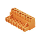 WEIDMULLER - Connettori per circuito stampato, 320V, 23A, Passo 5.08mm, 4mm², 12 poli, Collegamento a vite, BLZP 5.08HC/12/180 SN OR BX.
