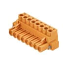 WEIDMULLER - Connettori per circuito stampato, 320V, 23A, Passo 5.08mm, 4mm², 3 poli, Collegamento a vite, BLZP 5.08HC/03/180F SN OR BX.