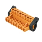 WEIDMULLER - Connettori per circuito stampato, 320V, 23A, Passo 5.08mm, 4mm², 6 poli, Collegamento a vite, BLZP 5.08HC/06/180LH SN OR BX. 1945330000