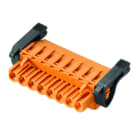 WEIDMULLER - Connettori per circuito stampato, 320V, 23A, Passo 5.08mm, 4mm², 10 poli, Collegamento a vite, Box BLZP 5.08HC/10/270LR SN BK BX.