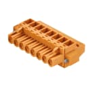 WEIDMULLER - Connettori per circuito stampato, 320V, 23A, Passo 5.08mm, 4mm², 7 poli, Collegamento a vite, BLZP 5.08HC/07/90F SN BK BX. 1950090000