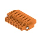 WEIDMULLER - Connettori per circuito stampato, 320V, 23A, Passo 5.00mm, 4mm², 7 poli, Collegamento a vite, BLZP 5.00HC/07/270F SN OR BX.