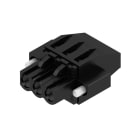 WEIDMULLER - Connettori per circuito stampato, 320V, 23A, Passo 5.00mm, 4mm², 3 poli, Collegamento a vite, BLZP 5.00HC/03/270F SN BK BX. 1960720000