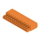 WEIDMULLER - Connettori per circuito stampato 160V 17.5A Passo 3.81mm 1.5mm² 13 poli PUSH IN attuatore Box BCF 3.81/13/180 SN OR BX.