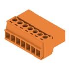 WEIDMULLER - Connettori per circuito stampato, 160V, 17.5A, Passo 3.81mm, 1.5mm², 7 poli, Collegamento a vite, SCZ 3.81/07/180G SN OR BX.