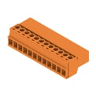 WEIDMULLER - Connettori per circuito stampato, 160V, 17.5A, Passo 3.81mm, 1.5mm², 12 poli, Collegamento a vite, Box SCZ 3.81/12/180G SN OR BX.
