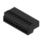 WEIDMULLER - Connettori per circuito stampato, 160V, 17.5A, Passo 3.81mm, 1.5mm², 10 poli, Collegamento a vite, Box SCZ 3.81/10/180G SN BK BX.