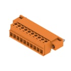 WEIDMULLER - Connettori per circuito stampato, 160V, 17.5A, Passo 3.81mm, 1.5mm², 10 poli, Collegamento a vite, Box SCZ 3.81/10/180FI SN OR BX.