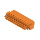 WEIDMULLER - Connettori per circuito stampato 160V 17.5A Passo 3.81mm 1.5mm² 11 poli PUSH IN attuatore Box BCF 3.81/11/180F SN OR BX.