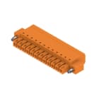 WEIDMULLER - Connettori per circuito stampato 160V 17.5A Passo 3.81mm 1.5mm² 12 poli PUSH IN attuatore Box BCF 3.81/12/180F SN OR BX.