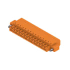 WEIDMULLER - Connettori per circuito stampato 160V 17.5A Passo 3.81mm 1.5mm² 15 poli PUSH IN attuatore Box BCF 3.81/15/180F SN OR BX.