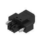 WEIDMULLER - Connettore femmina 3.81 mm BCF 3.81/02/180F SN BK BX