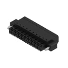 WEIDMULLER - Connettori per circuito stampato, 160V, 17.5A, Passo 3.81mm, 1.5mm², 10 poli, PUSH IN con attuatore, Box BCF 3.81/10/180F SN BK BX.