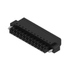 WEIDMULLER - Connettori per circuito stampato 160V 17.5A, Passo 3.81mm, 1.5mm², 12 poli, PUSH IN con attuatore, Box BCF 3.81/12/180F SN BK BX.