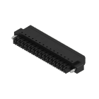 WEIDMULLER - Connettori per circuito stampato 160V 17.5A Passo 3.81mm 1.5mm² 15 poli PUSH IN attuatore Box BCF 3.81/15/180F SN BK BX.