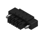 WEIDMULLER - Connettore 3.81 mm BCL-SMT 3.81/04/90F 1.5SN BK BX