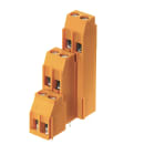 WEIDMULLER - Morsetto per circuito stampato 320V 32.5A Passo 5.08mm 6mm² 54 poli Collegamento a vite/saldare THT 90° Box LL3R 5.08/54/90 3.2SN OR BX