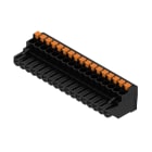 WEIDMULLER - Connettori per circuito stampato 320V 24A Passo 5.00mm 3.31mm² 17 poli PUSH IN attuatore Box BLF 5.00HC/17/90 SN BK BX. 1979420000