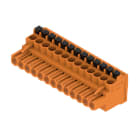 WEIDMULLER - Connettori per circuito stampato 320V 24A Passo 5.00mm 3.31mm² 13 poli PUSH IN attuatore Box BLF 5.00HC/13/90 SN OR BX.