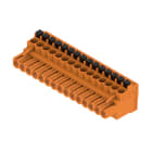 WEIDMULLER - Connettori per circuito stampato 320V 24A Passo 5.00mm 3.31mm² 15 poli PUSH IN attuatore Box BLF 5.00HC/15/90 SN OR BX 1980300000