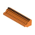 WEIDMULLER - Connettori per circuito stampato 320V 24A Passo 5.00mm 3.31mm² 17 poli PUSH IN attuatore Box BLF 5.00HC/17/90 SN OR BX.