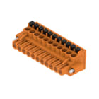 WEIDMULLER - Connettori per circuito stampato 320V 24A Passo 5.00mm 3.31mm² 11 poli PUSH IN attuatore Box BLF 5.00HC/11/90F SN OR BX.