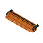 WEIDMULLER - Connettori per circuito stampato 320V 24A Passo 5.00mm² 3.31mm² 19 poli PUSH IN attuatore Box BLF 5.00HC/19/90LR SN OR BX.