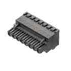WEIDMULLER - Connettori per circuito stampato, 320V, 24A, Passo 5.08mm, 3.31mm², 5 poli, PUSH IN con attuatore, Box BLF 5.08HC/05/270 SN BK BX.