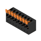 WEIDMULLER - Morsetto per circuito stampato 10 mm. LUF 10.00/08/90 5.0SN BK BX