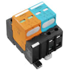 WEIDMULLER - Scaricatore di sovratensioni con contatto remoto, tipo I+II. VPU I 1+1 R 280V/25kA