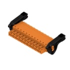 WEIDMULLER - Connettori per circuito stampato 160V 17.5A Passo 3.81mm 1.5mm² 12 poli PUSH IN attuatore Box BCF 3.81/12/180LR SN OR BX. 2442700000