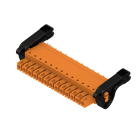 WEIDMULLER - Connettori per circuito stampato 160V 17.5A Passo 3.81mm 1.5mm² 13 poli PUSH IN attuatore Box BCF 3.81/13/180LR SN OR BX. 2442710000