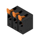 WEIDMULLER - Morsetto per circuito stampato 15.00 mm LUF 15.00/03/90 5.0SN BK BX