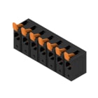 WEIDMULLER - Morsetto per circuito stampato 15.00 mm LUF 15.00/07/90V 5.0SN BK BX