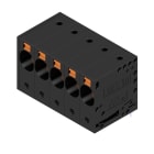 WEIDMULLER - Morsetto per circuito stampato 10 mm LUFS 10.00/05/90V 5.0SN BK BX