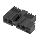 WEIDMULLER - Connettore ibrido 7.62 mm, 5 poli, Angolo di uscita 90° SV-SMT 7.62HP/05/90MSF3 SC/8 2.6SN BX.