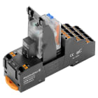 WEIDMULLER - Modulo a relè 24VDC 4CO LD/PB LED verde Diodo a corsa libera PUSH IN Tasto di prova disponibile 2576140000