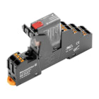 WEIDMULLER - Modulo a relè 230V AC LED rosso 2 Contatto di scambio 250V AC 5A PUSH IN Tasto di prova disponibile Sì DRIKITP230VAC 2CO LD/PB.