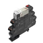 WEIDMULLER - Modulo a relè 230V AC LED verde Raddrizzatore Elemento RC 2 Contatto di scambio (AgNi bagnato in oro) 250V AC 8A PUSH IN Tasto di p TRP 230VAC RC 2CO AU