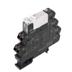 WEIDMULLER - Modulo a relè TRP 24-230VUC 1NO HC ED2, LED verde, Raddrizzatore, 1 contatto NA (AgSnO), 250 V AC, 16 A, PUSH IN, Tasto di prova: No.