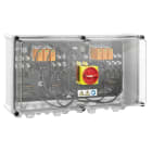 WEIDMULLER - Quadro fotovoltaico 1000V, 2 MPP, 3 ingressi/uscite per MPPT, portafusibile, protezione sovratensioni II, interruttore PVN1M2I6S0F3V2O0TXPX10.