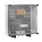 WEIDMULLER - Quadro fotovoltaico 1000V, 1 MPP, 3 ingressi/3 uscite per MPPT, con portafusibile, protezione sovratensioni II, WM4C - PVN1M1I3SXF3V2O1TXPX10.