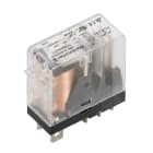 WEIDMULLER - Minirelè industriale 24V DC LED verde 1 Contatto di scambio (AgSnO) 250V AC 10A Tasto di prova disponibile: No DRI314024L
